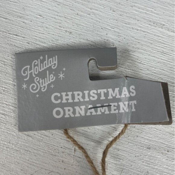 Holiday Style Christmas Ornaments 7 Pc Set New - Picture 9 of 10